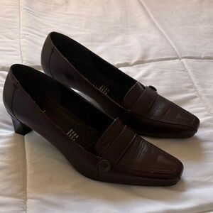 Flexi Dark Brown Women's Heels